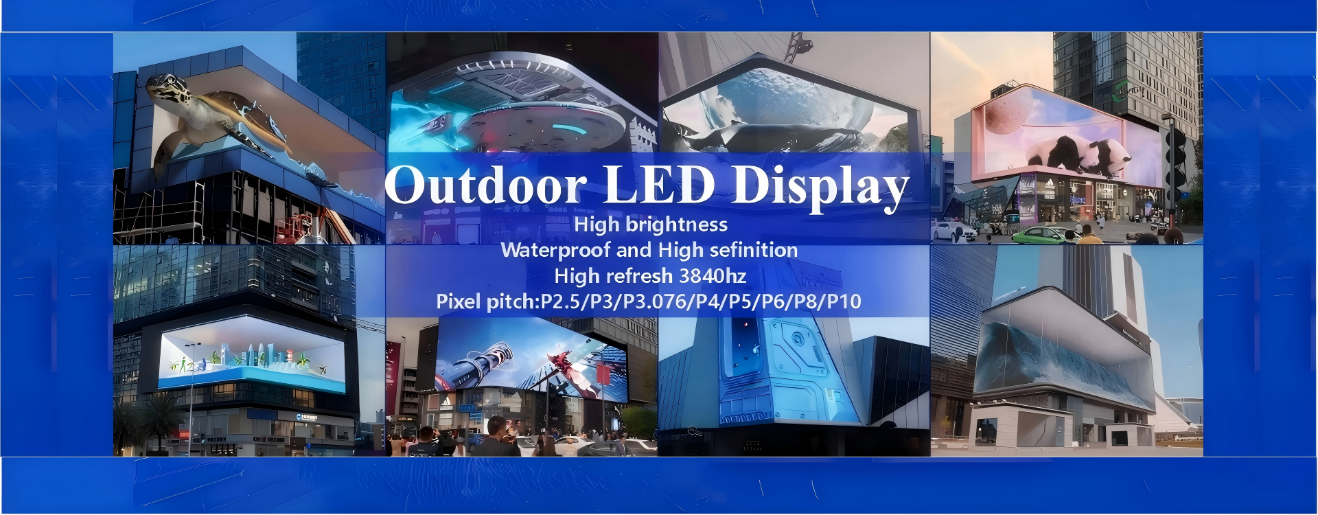 Calidad Pantalla LED publicitaria al aire libre fábrica