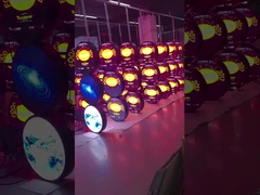 Control WiFi 600 mm P4 Display LED redondo exterior de doble cara