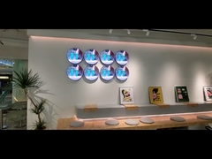 Display LED circular de interior de 512 mm de diámetro para una sola o dos caras