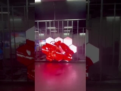 Pantalla LED hexagonal de forma especial, personalizada, a todo color