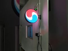 Display LED redondo para exteriores Dia500mm pantalla LED