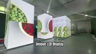 Pantalla LED creativa