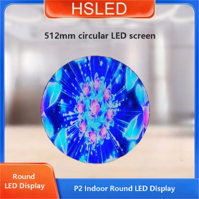 Pantalla LED circular P2 para interiores
