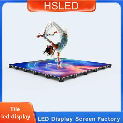 Pantalla LED a color para suelo, pantalla LED sensorial